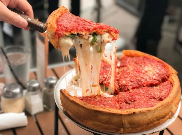 georges deep dish pizza