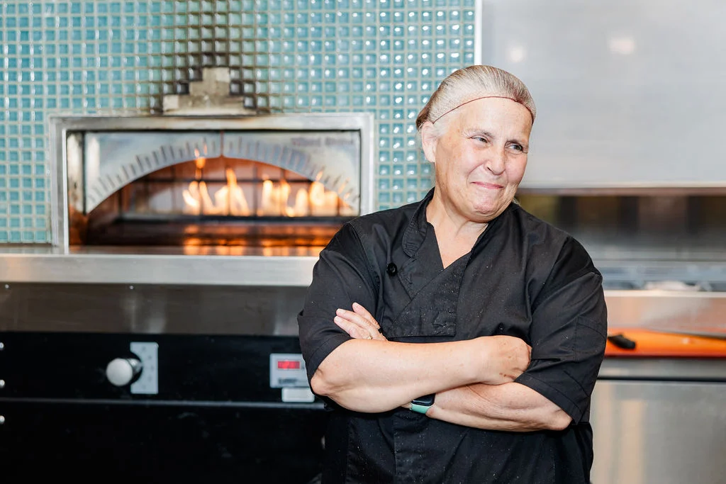 Beacon Hill Cafe Chef Cherie Gutbrod in the community kitchen