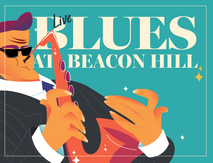 Live blues at Beacon Hill.