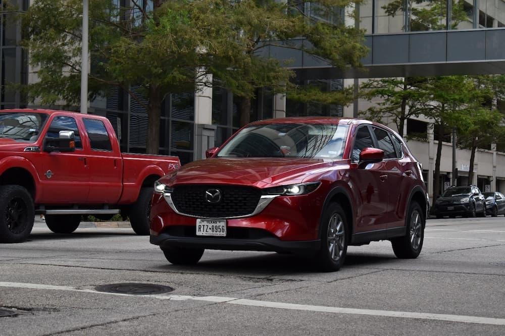 Red 2025 Mazda CX-5