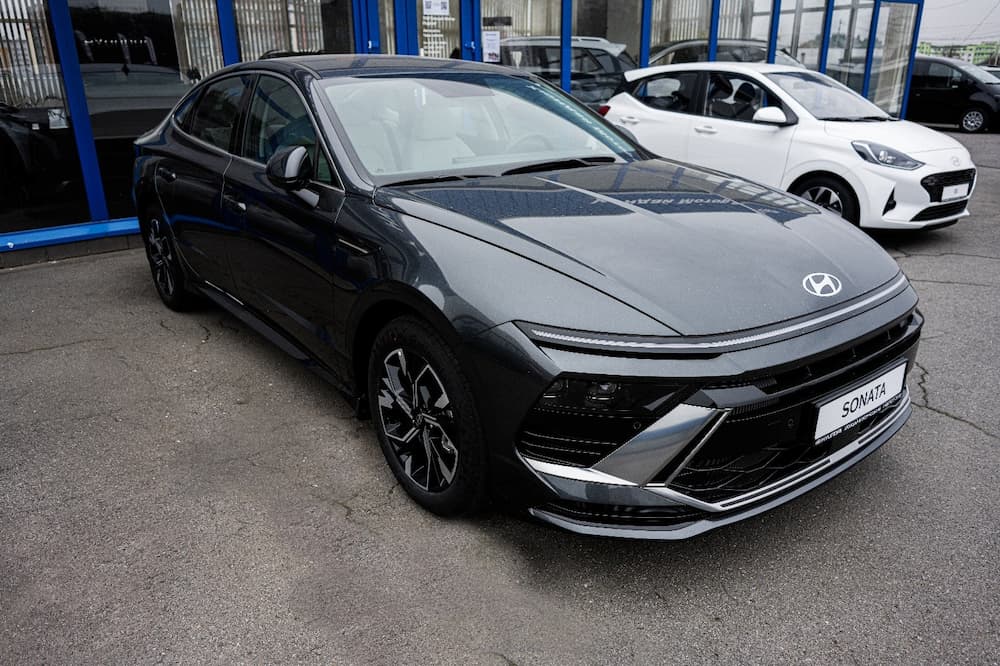 Black 2025 Hyundai Sonata