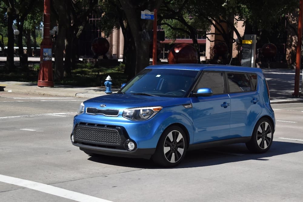 Blue 2025 Kia Soul