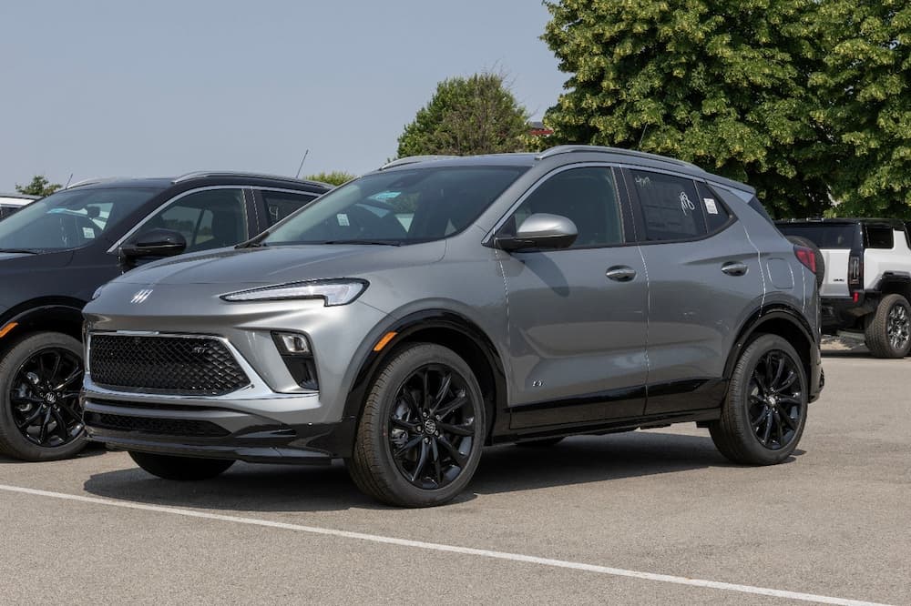 Gray 2025 Buick Encore GX