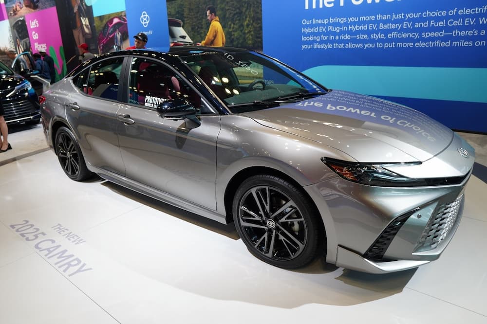 Gray 2025 Toyota Camry