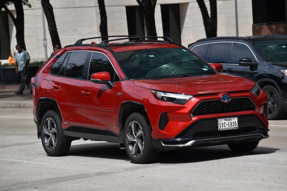 Red 2024 Toyota RAV4